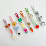 Bag Charm Keychain: P+CP