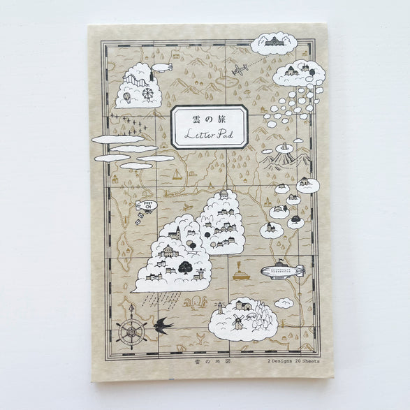 Kyupodo Letter Pad - Cloud Trip