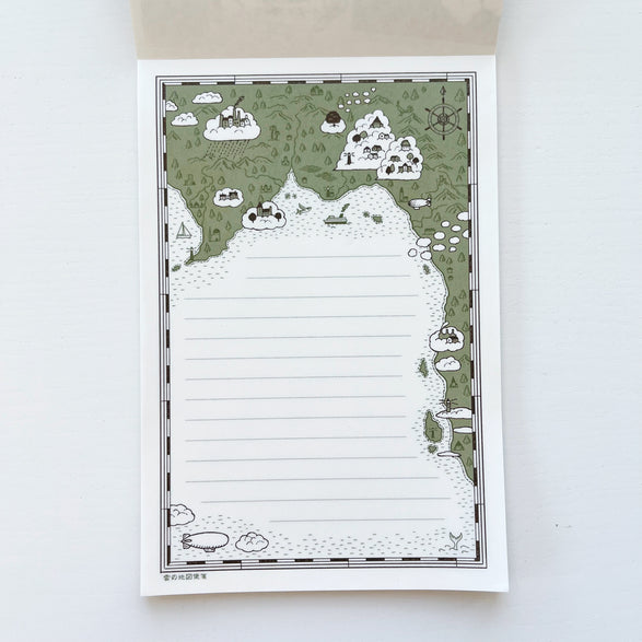 Kyupodo Letter Pad - Cloud Trip
