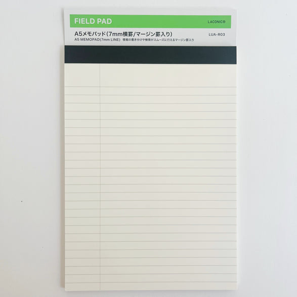 Field Pad Lined Memo Pad (A5)