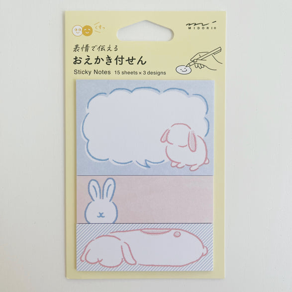Colorful Rabbit Sticky Notes
