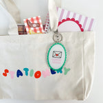 Scalloped Envelope Acrylic Keychain