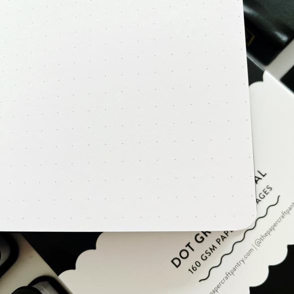 Dot Grid Journal: Stationery Doodles