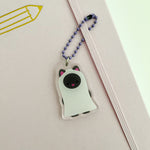 Ghostie Cat Bag + Journal Charm