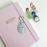Shark Cat Bag + Journal Charm