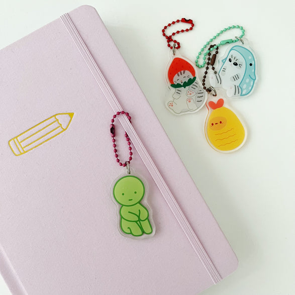 Green Friend Bag + Journal Charm
