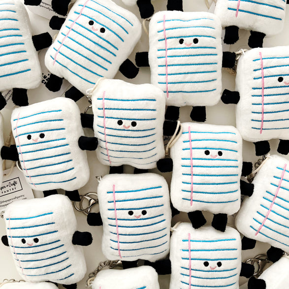 Papier Paper Plushie Keychain