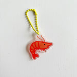 Shrimp Bag + Journal Charm
