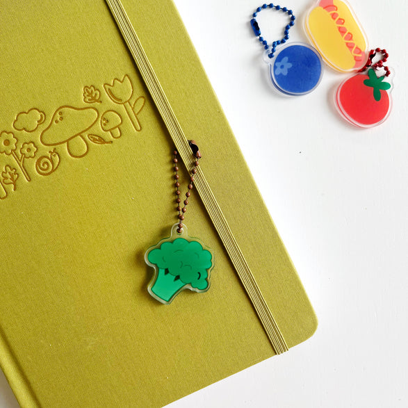 Broccoli Bag + Journal Charm
