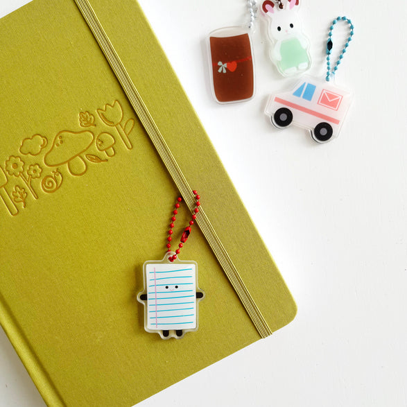 Papier the Paper Bag + Journal Charm
