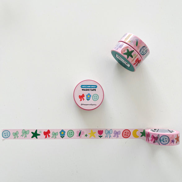Bits + Bobs Washi Tape - 15mm