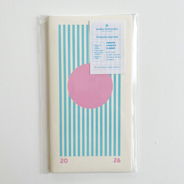 2026 Undated Planner - 6 Months