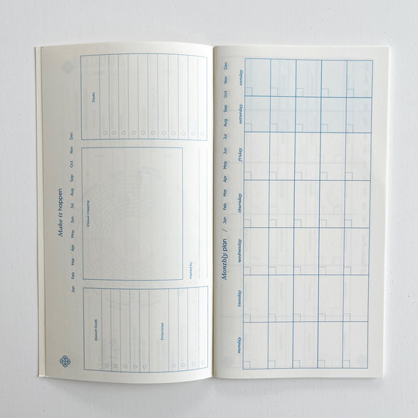 2026 Undated Planner - 6 Months