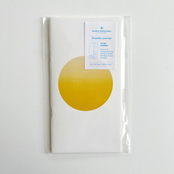 To Do Notebook - Yellow Gradient