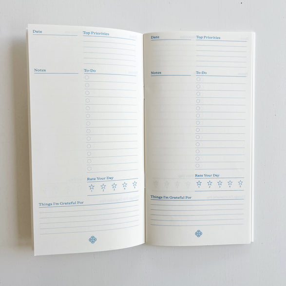 To Do Notebook - Blue Gradient