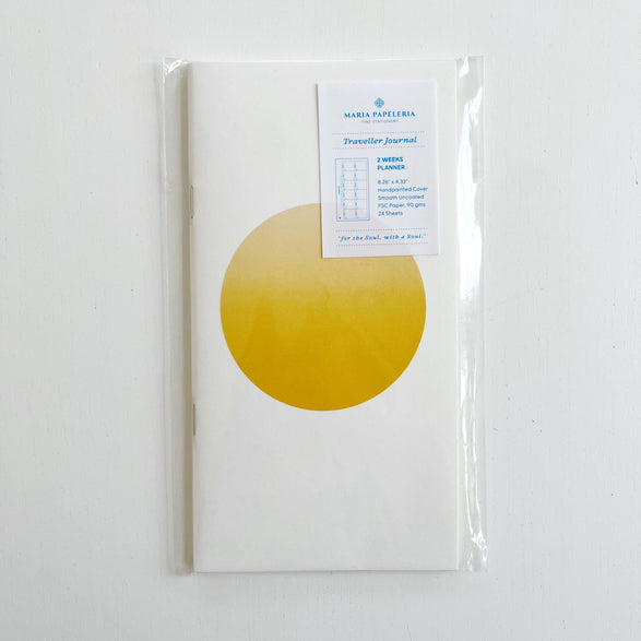 Two Week Undated Planner - Yellow Gradient
