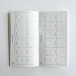Two Week Undated Planner - Fuchsia/Red Gradient