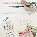 08.15.26 Design Your Own Washi Tape Workshop Ticket (In-Studio)