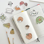 10.03.26 Watercolor Fall Icons + Stickers Workshop Ticket (In-Studio)