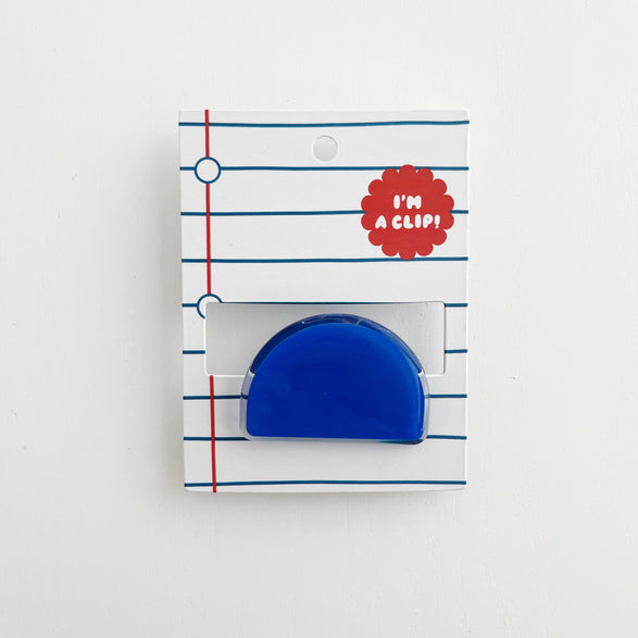 Blue Arch Acrylic Clip