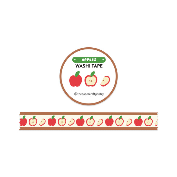 Apples Washi Tape - 15mm