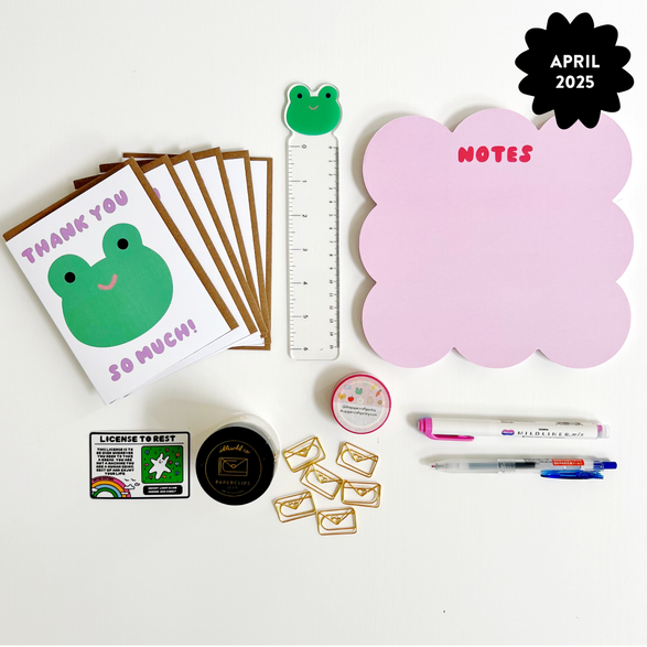 The Paper + Craft Pantry Stationery Club Subscription Box