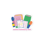 Austin Stationery Club Supplies Vinyl Sticker