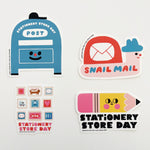 2025 Stationery Store Day Stamps Sticker