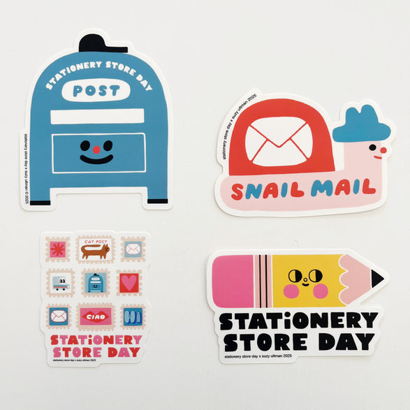 Paper Mails Sticker Design 2025 Stationery Store Day Snail Mail Sticker – The Paper + Craft Pantry