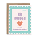 Valentine's Be Mine Stamp Card