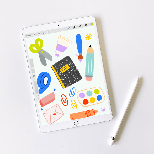 11.14.24 Beginner iPad Drawing: Stationery Design Workshop Ticket (In-Studio)