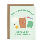 Birthday Full Of Stationery