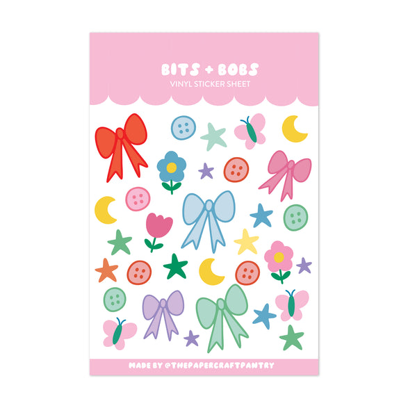 Bits + Bobs Sticker Sheet