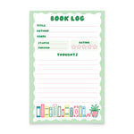 Book Log Notepad