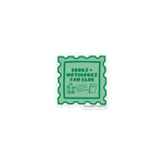 Books + Notebooks Fan Club Vinyl Sticker