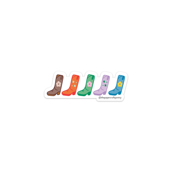 Boots Vinyl Sticker