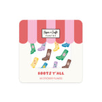 Boots Y'all Sticker Flakes - Set of 60