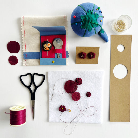 11.02.25 Jewelry: Flower Earrings Workshop Tickets (In-Studio)