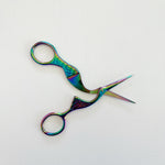 Large Stork Scissors: Rainbow