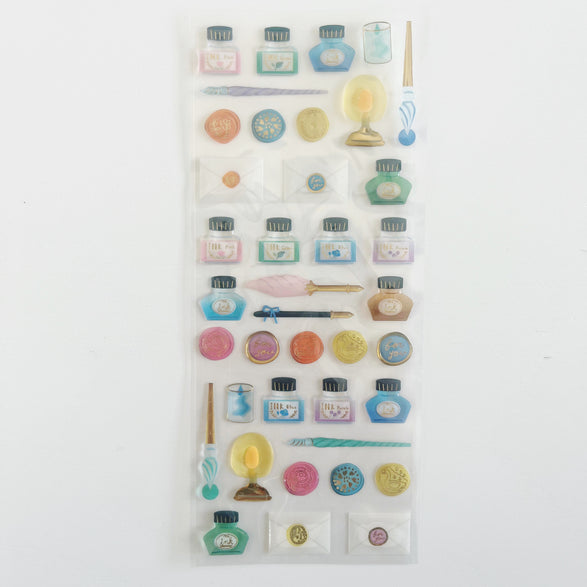 3D Fountain Pen Sticker Sheet