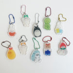 Little Bunny with Bear Bag + Journal Charm