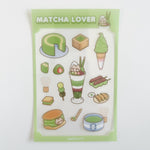 Matcha Lover Sticker Sheet