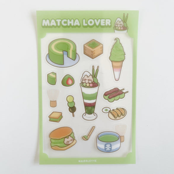 Matcha Lover Sticker Sheet