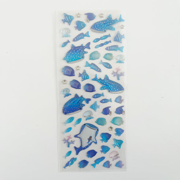 3D Ocean Friends Sticker Sheet