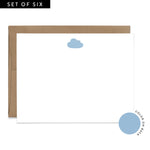 Cloud Flat Notecard Set