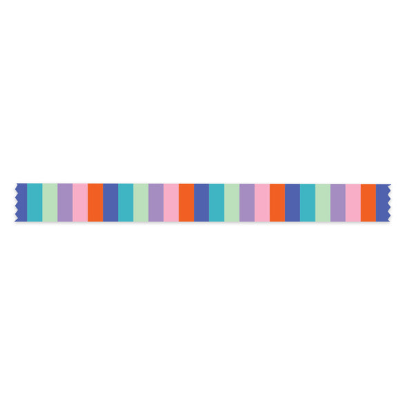 Colorful Striped Washi Tape - 15mm