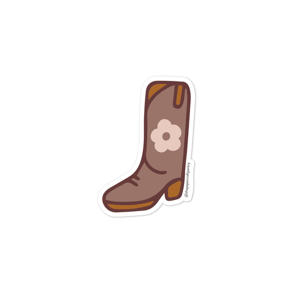 Boot Vinyl Sticker