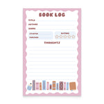 Cozy Book Log Notepad