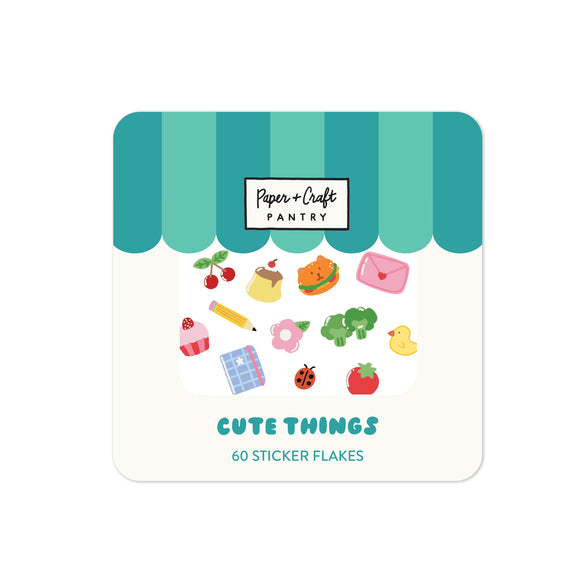 Cute Things Sticker Flakes - Set of 60