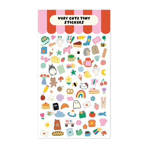 Cute + Tiny Trinkets Sticker Sheet